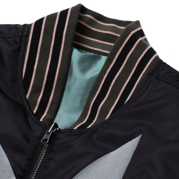 Playboy x HUF “after hours” collection reversible bomber jacket. NWOT - Picture 8 of 13